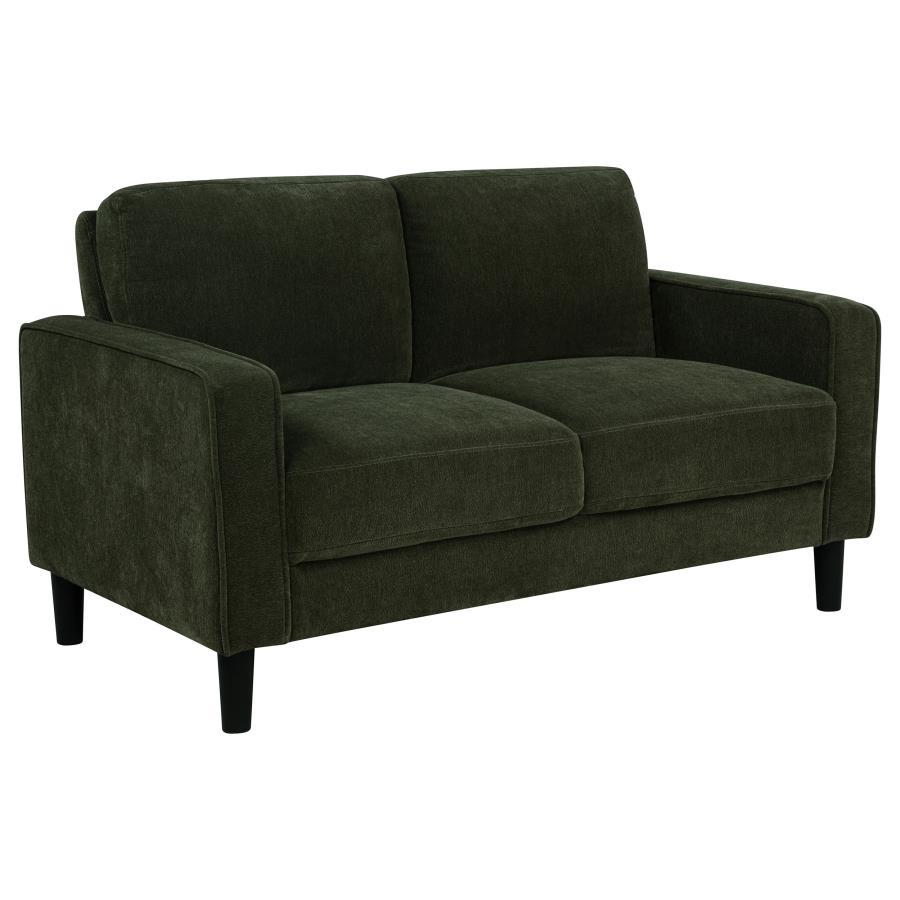 Ruth - Upholstered Track Arm Sofa Set