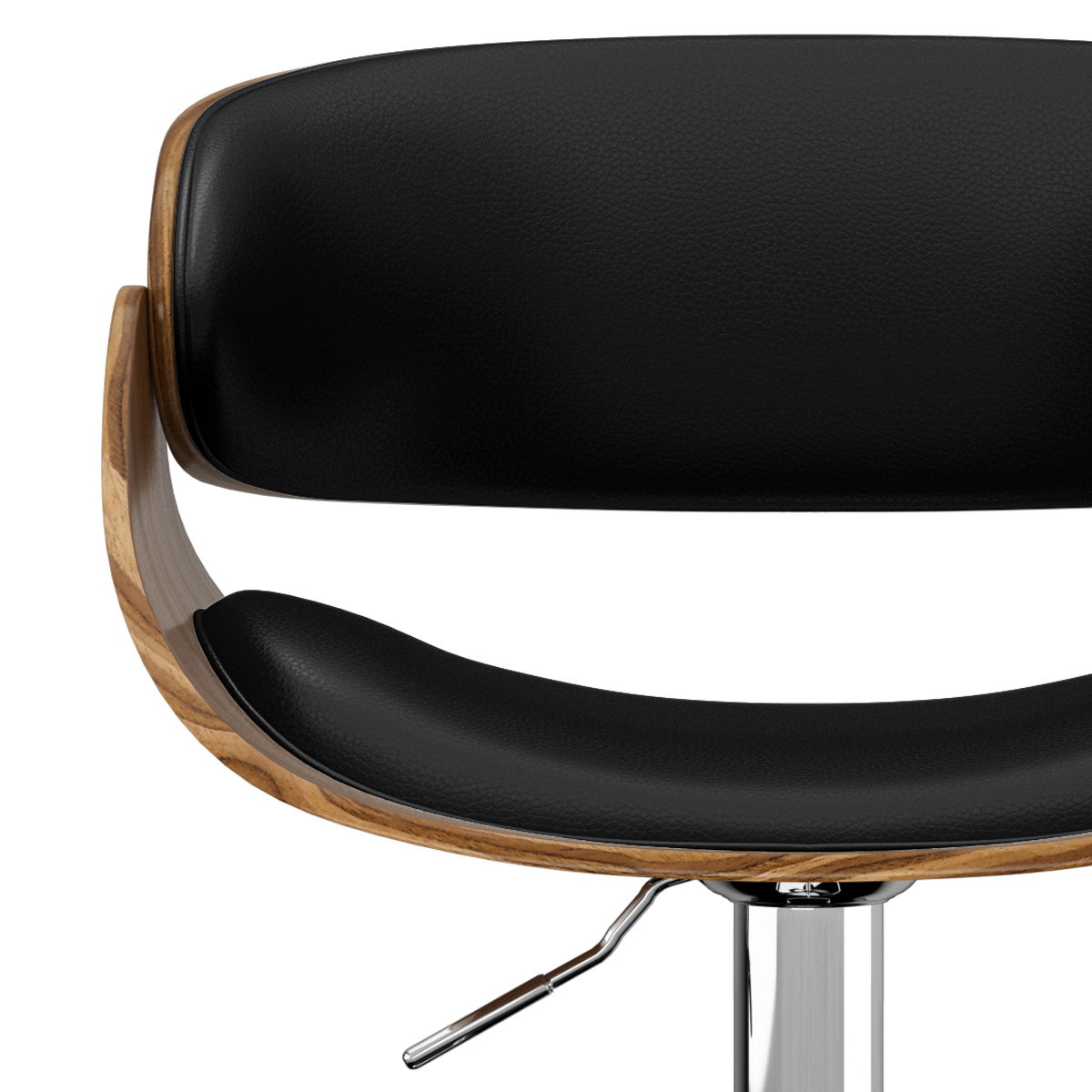 Amery - Mid Century Modern Adjustable Swivel Bar Stool by Simpli-Home | Bel Furniture