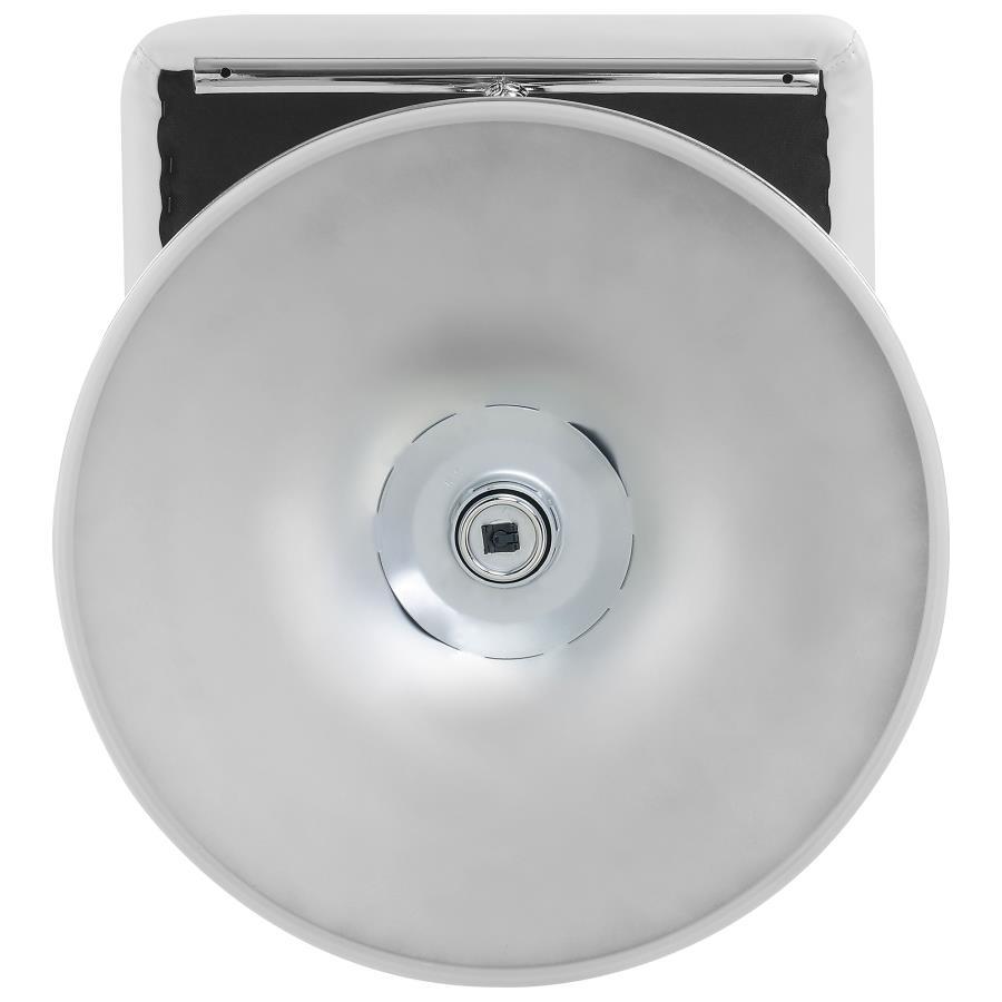 Lenny - Upholstered Adjustable Bar Stool (Set of 2) by CoasterEveryday | Bel Furniture