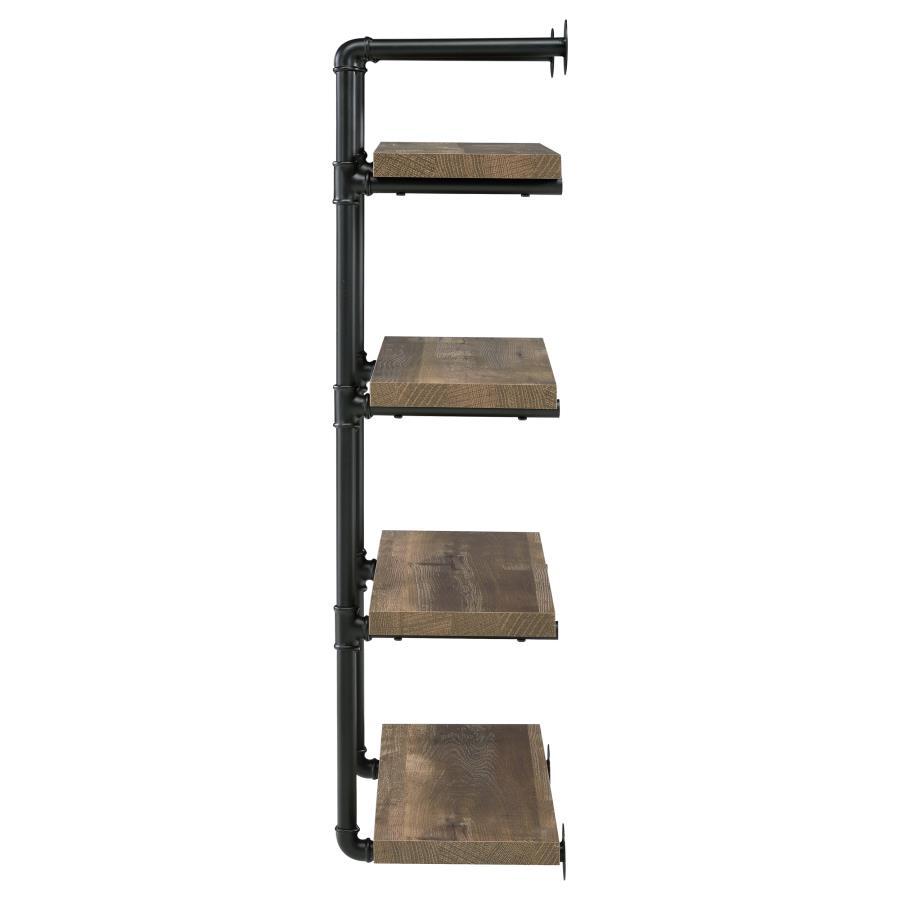 Elmcrest - 4-Shelf Wall Bookshelf by CoasterEveryday | Bel Furniture