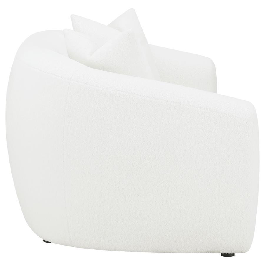 Isabella - Faux Sheepskin Upholstered Sofa Set by CoasterElevations | Bel Furniture