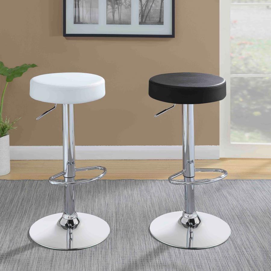 Ramses - 29" Adjustable Bar Stool by CoasterEveryday | Bel Furniture