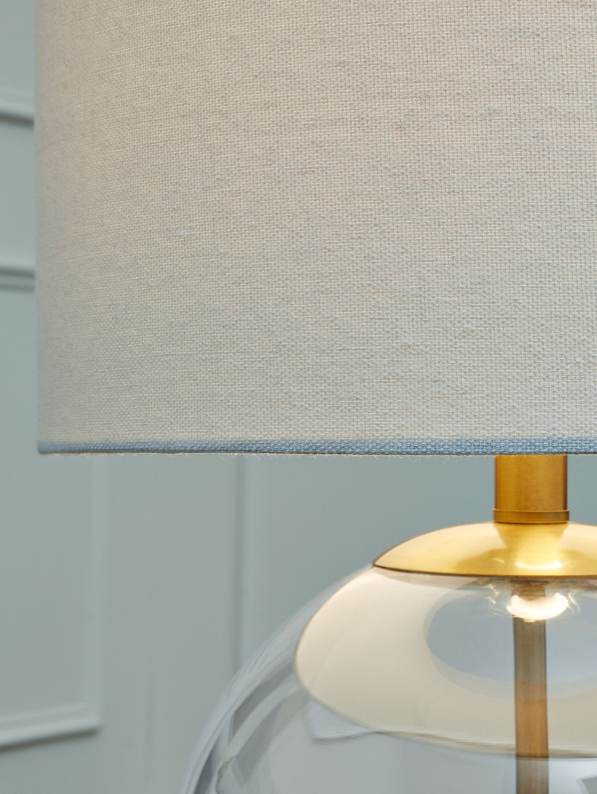 Samder - White - Glass Table Lamp by Signature Design by Ashley® | Bel Furniture