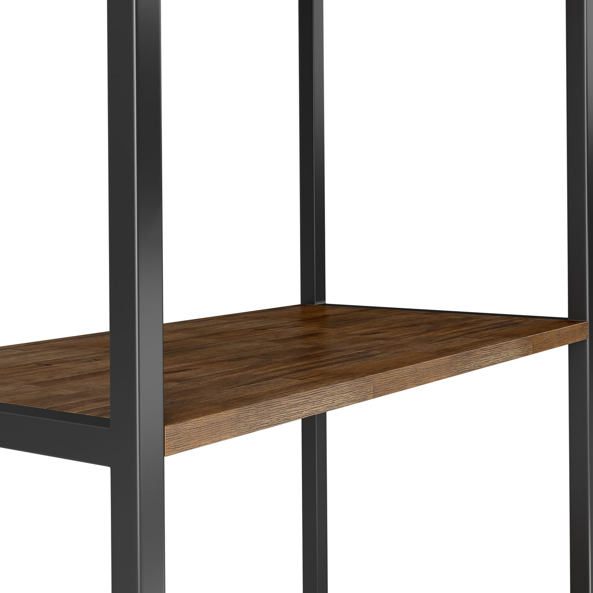 Ralston - Bookcase - Rustic Natural Aged Brown by Simpli-Home | Bel Furniture