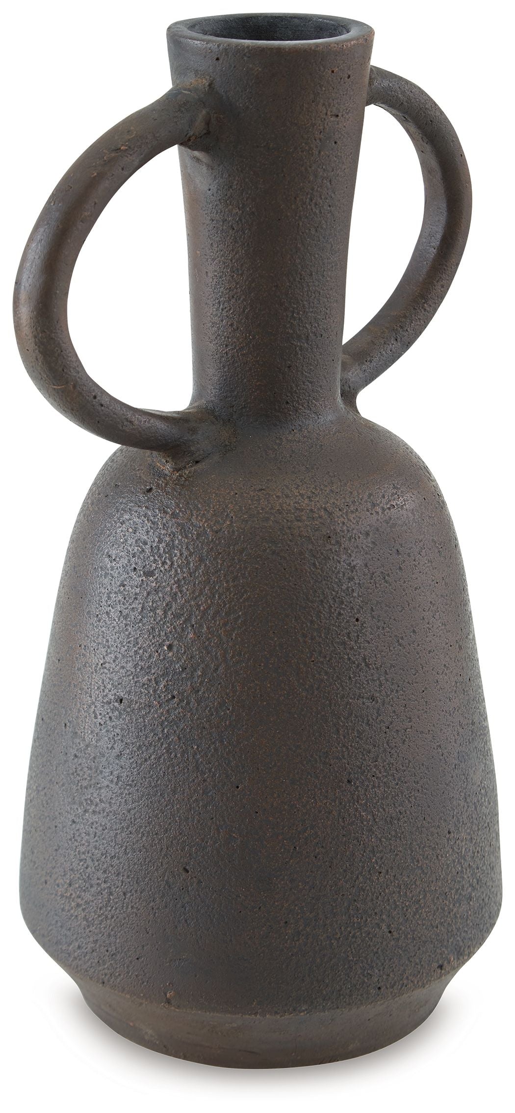 Aadeen - Vase Dark Brown 8''W x 8''D x 17''H by Signature Design by Ashley® | Bel Furniture