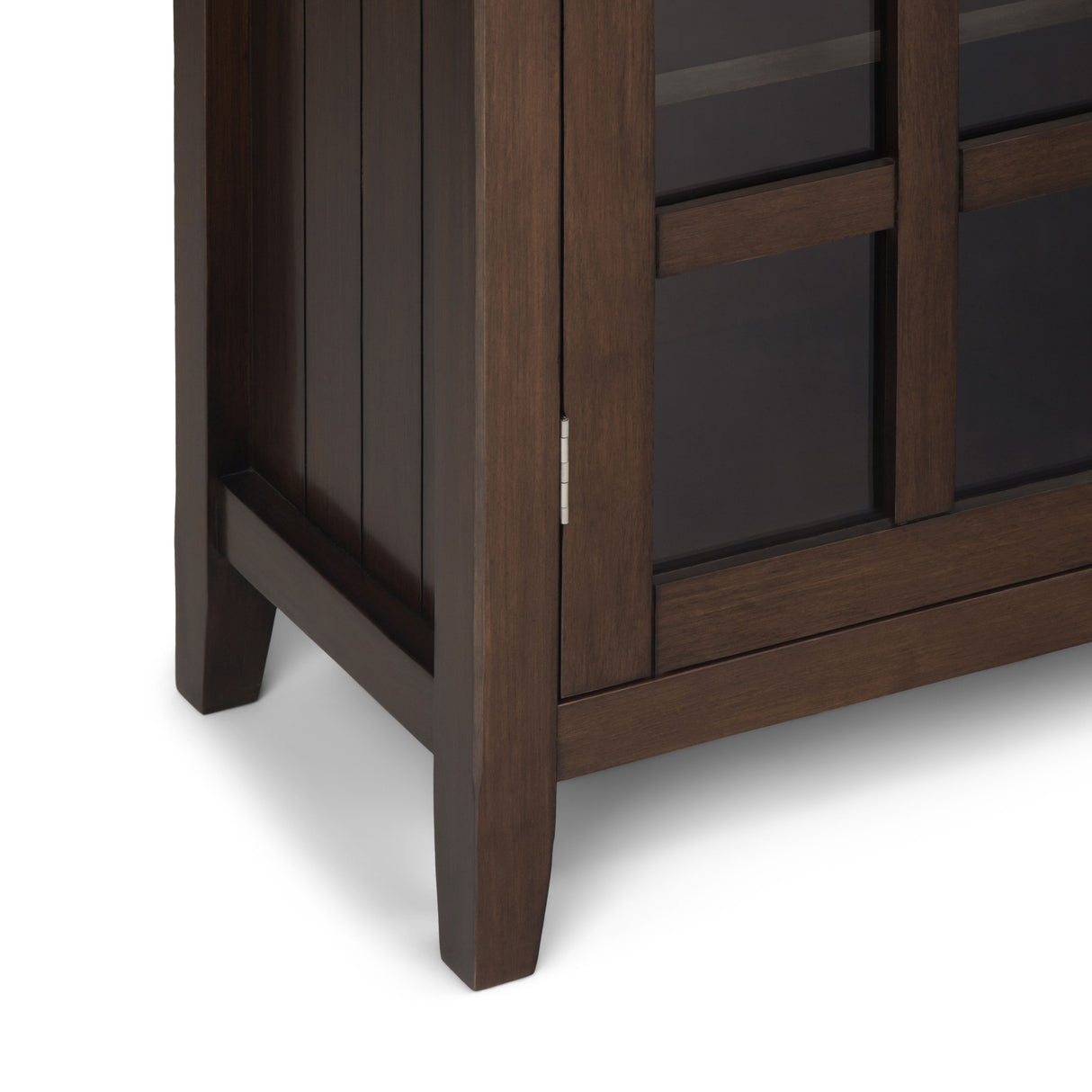 Acadian - Medium Storage Cabinet - Natural Aged Brown by Simpli-Home | Bel Furniture