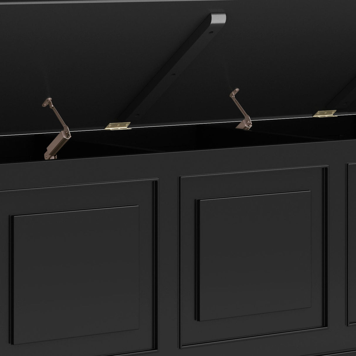 Connaught - Handcrafted Storage Bench Trunk by Simpli-Home | Bel Furniture