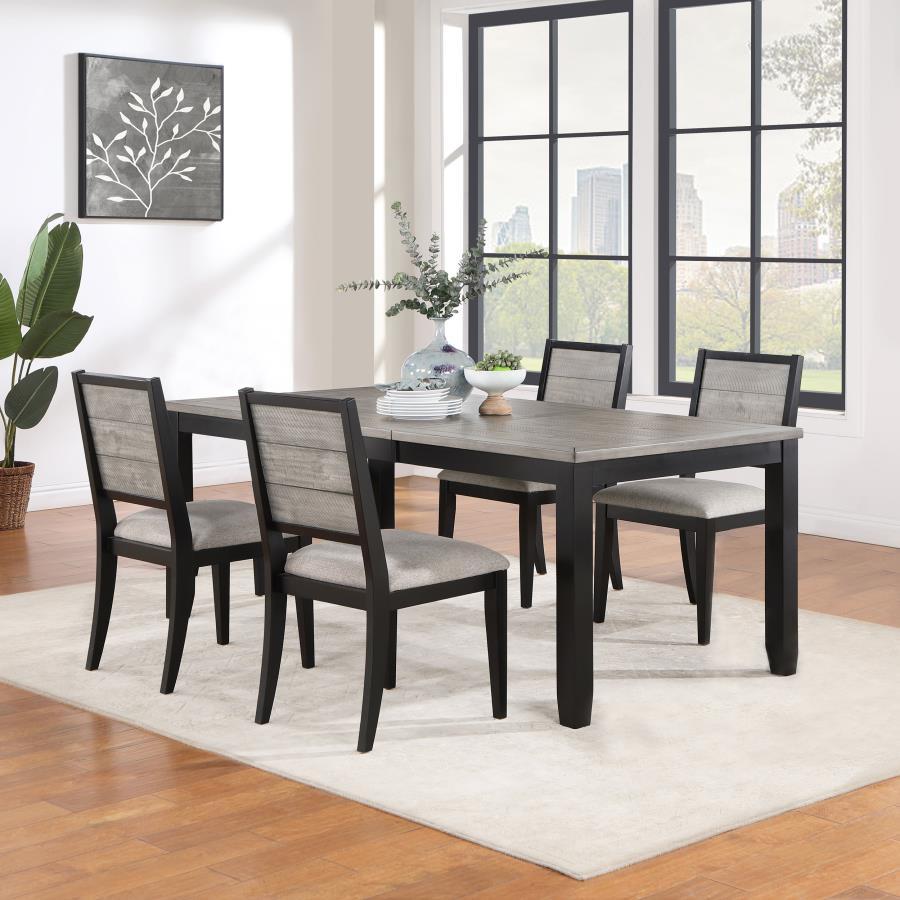 Elodie - Rectangular Extension Leaf Dining Set by Coaster Fine Furniture | Bel Furniture