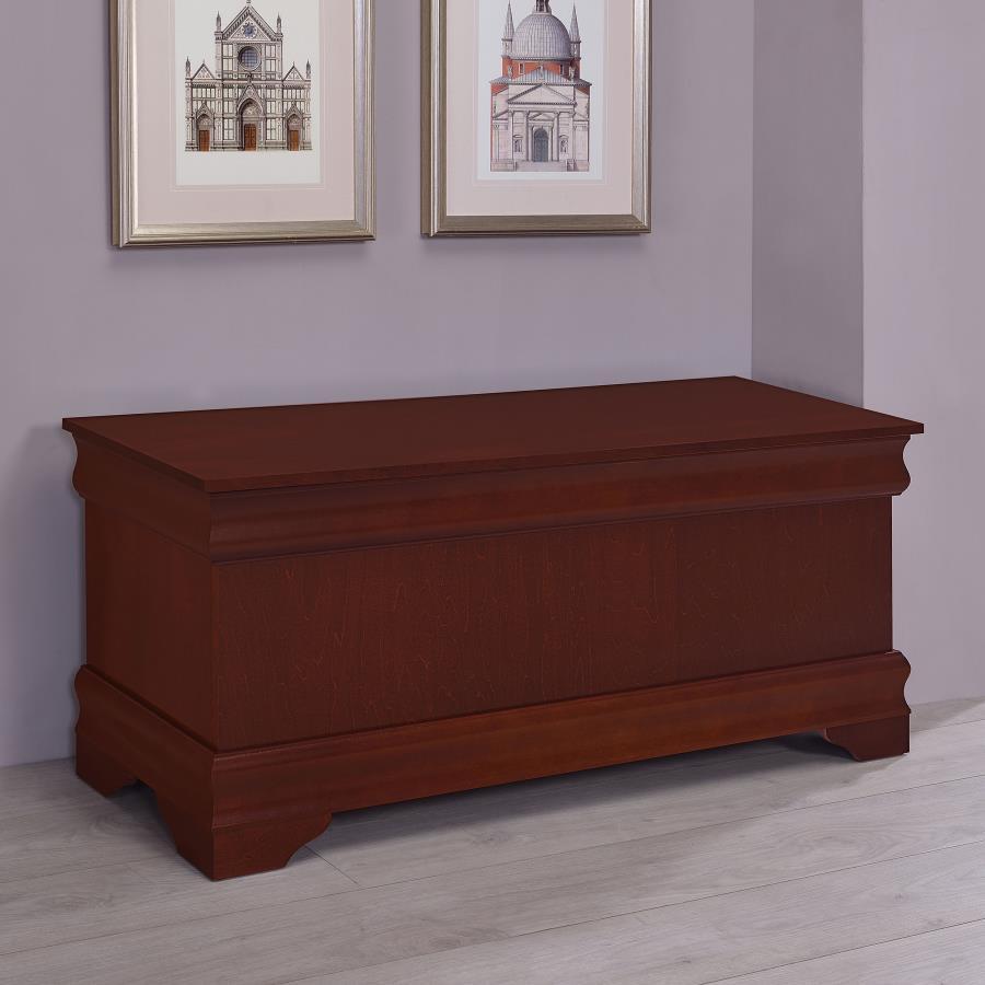 Pablo - Cedar Chest - Warm Brown by CoasterEssence | Bel Furniture