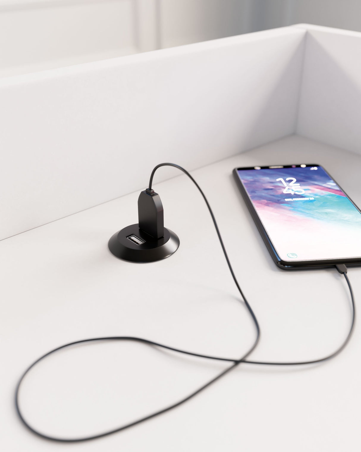 Blariden - White - Accent Table by Signature Design by Ashley® | Bel Furniture