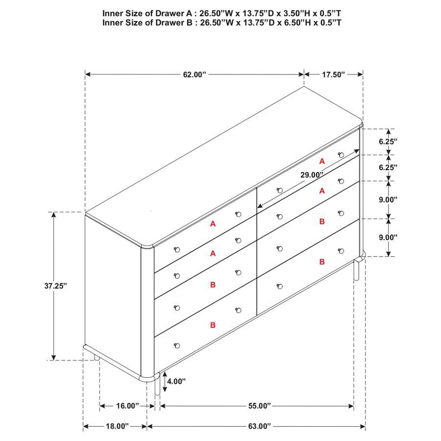 Arini - Rattan Bedroom Set by CoasterElevations | Bel Furniture