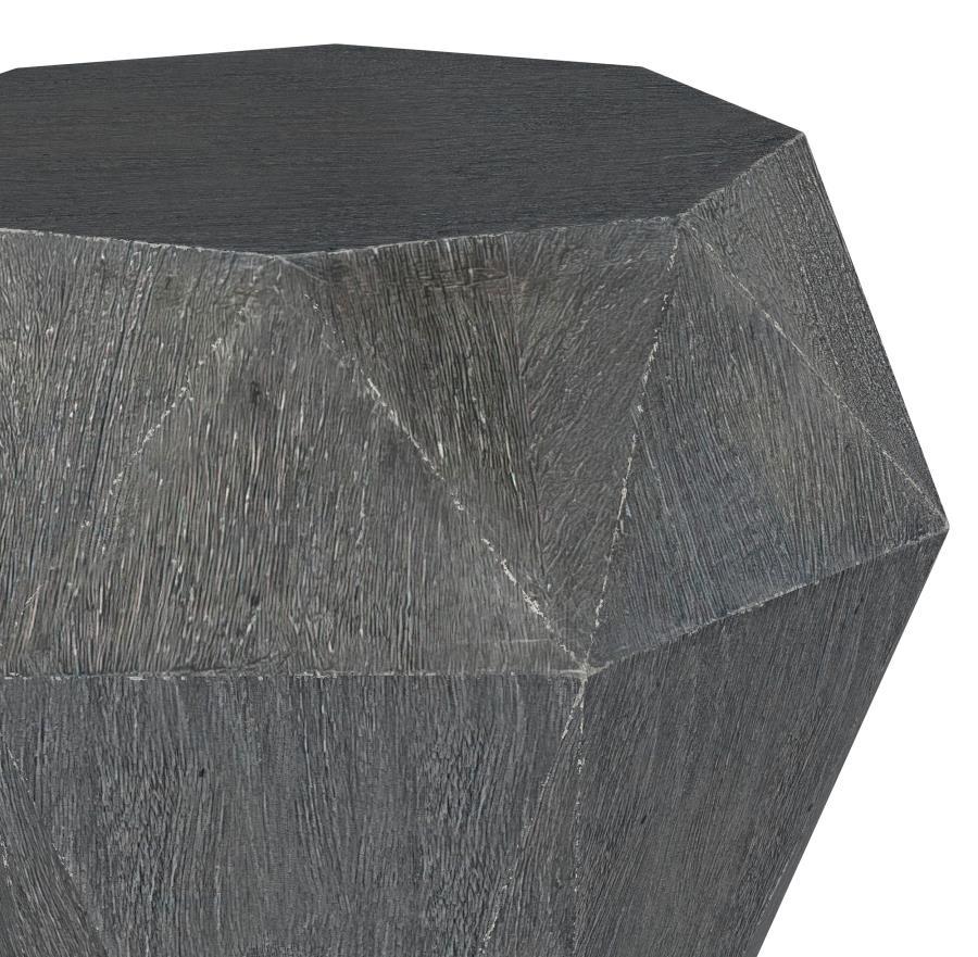 Jacinto - Octagonal Solid Mango Wood Side Table by Coaster Fine Furniture | Bel Furniture
