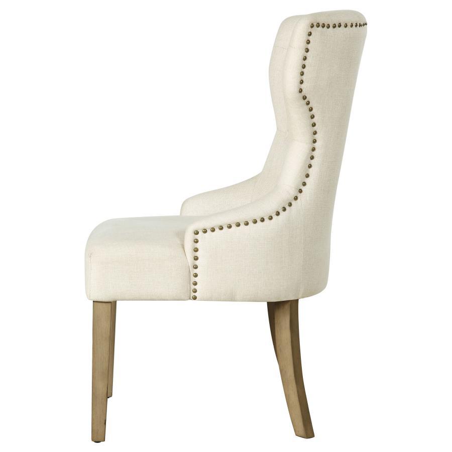 Baney - Tufted Upholstered Dining Chair by CoasterElevations | Bel Furniture
