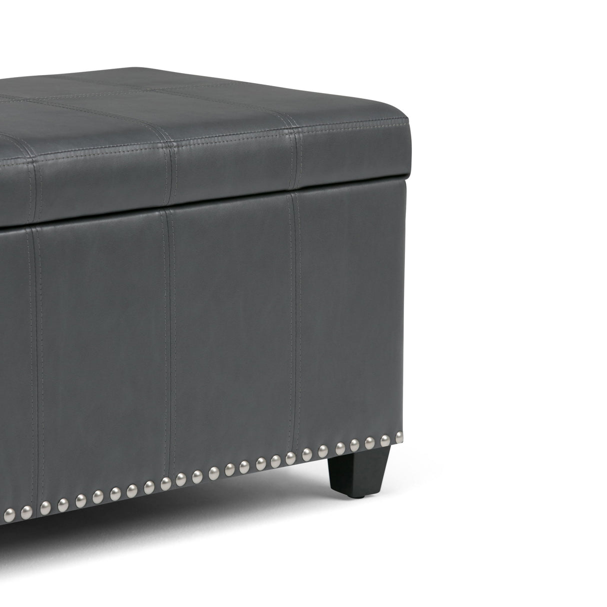Amelia - Transitional Storage Ottoman Bench by Simpli-Home | Bel Furniture