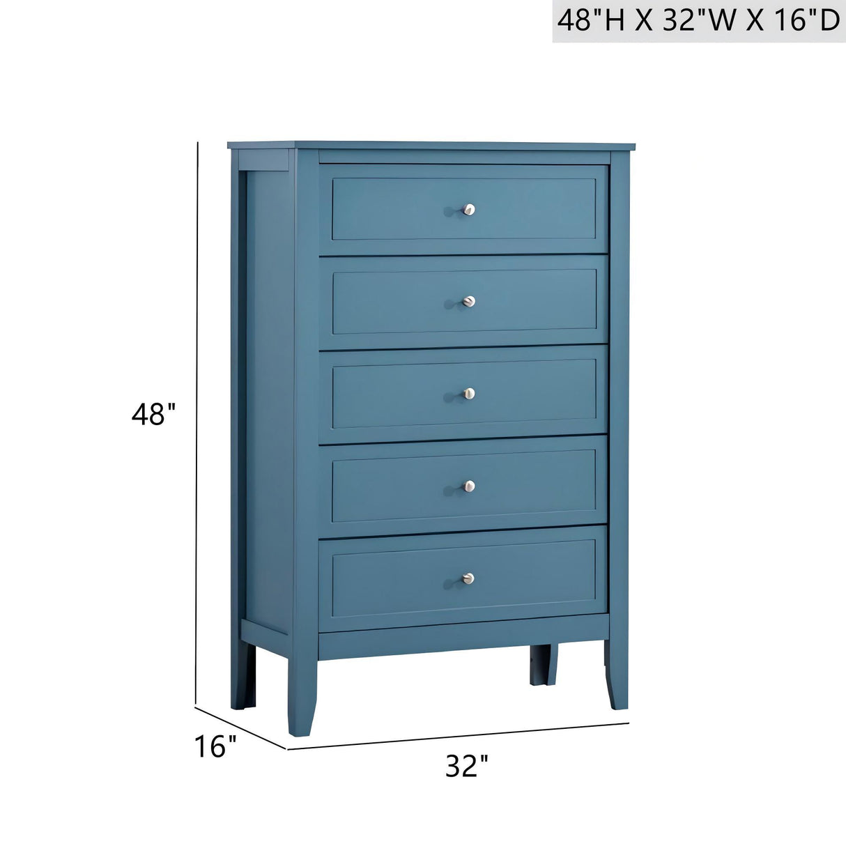 Daniel - Chest, 5 Drawer Storage Unit