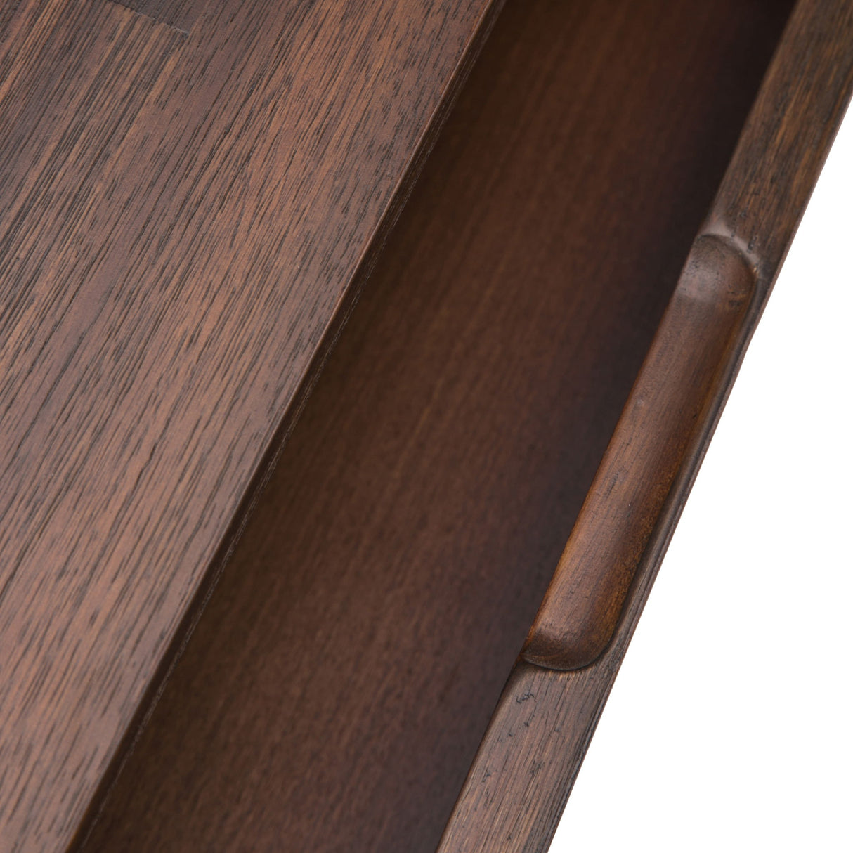 Lowry - Desk - Distressed Charcoal Brown by Simpli-Home | Bel Furniture