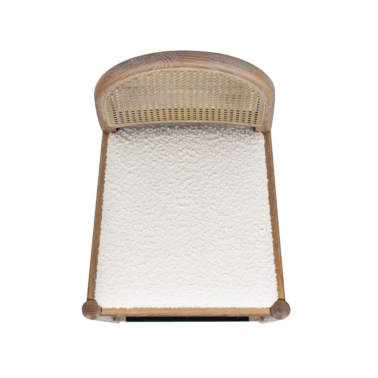 Panama - Curved Back Cane Bar Stool (Set of 2) by Jennifer Taylor Home | Bel Furniture