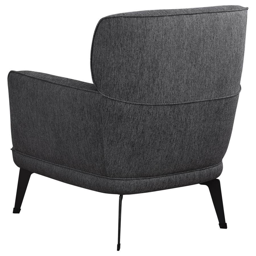 Andrea - Upholstered Crecent Arm Accent Chair by Coaster Fine Furniture | Bel Furniture
