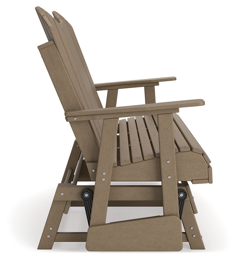 Hyland Wave - Glider Loveseat by Signature Design by Ashley® | Bel Furniture