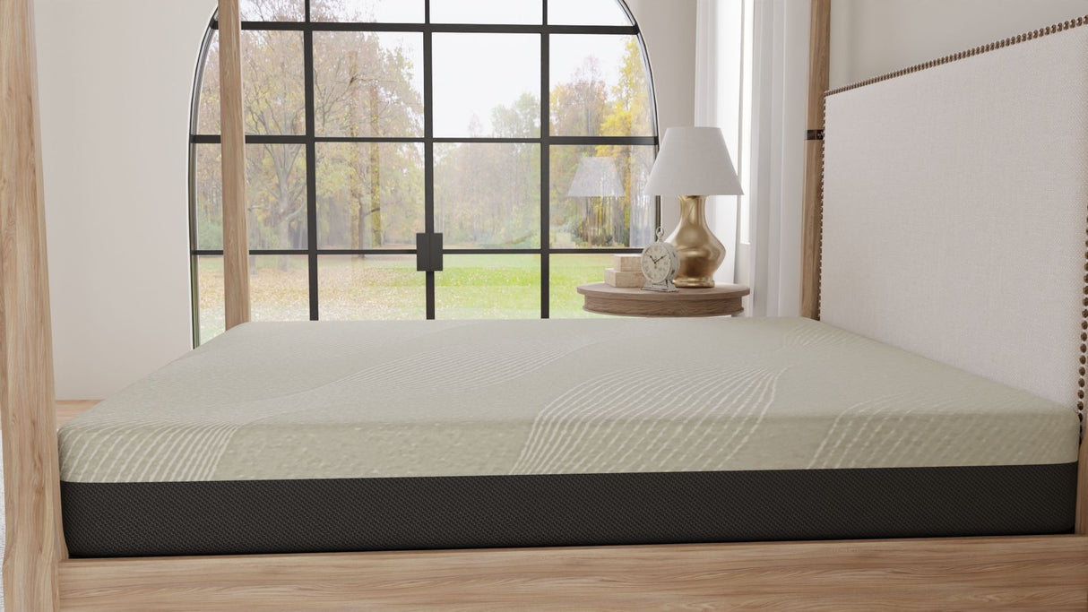 12" Comfort Series Soft Gel Memory Foam Tight Top Mattress by Omne Sleep | Bel Furniture