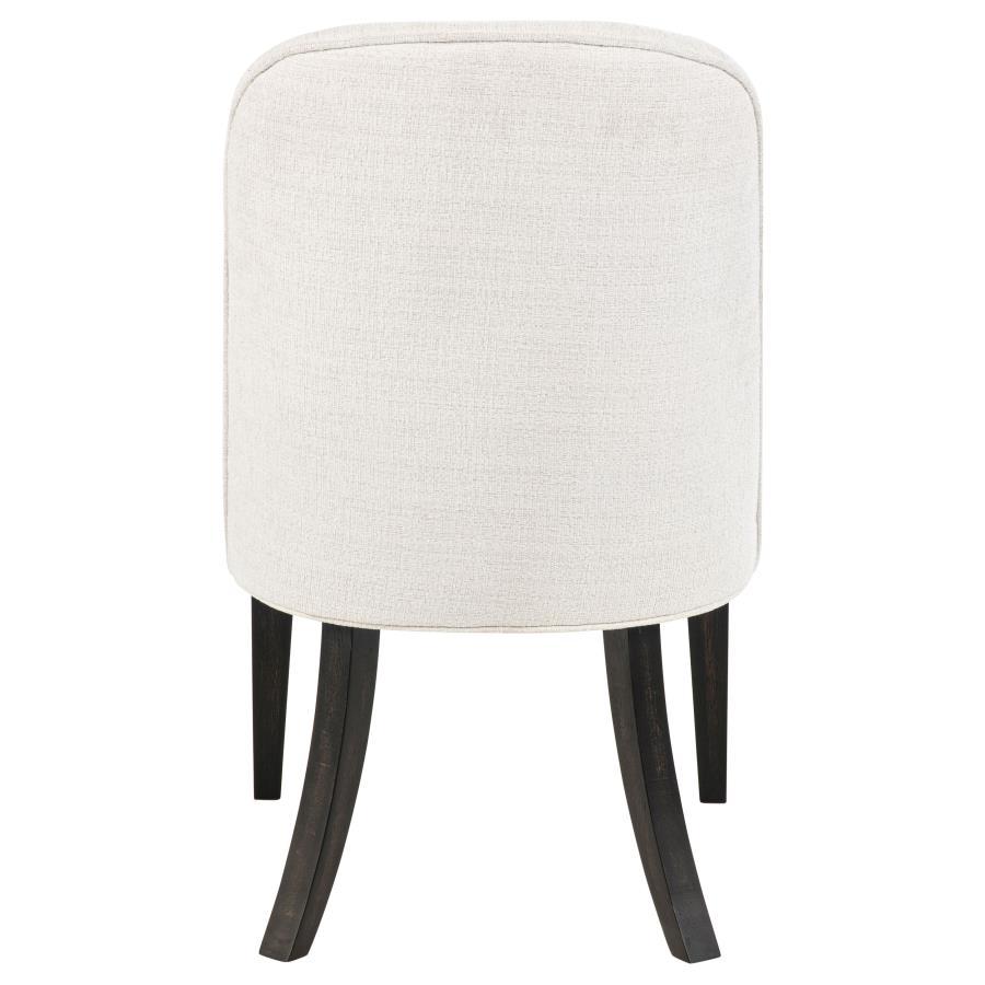 Leandro - Upholstered Dining Side Chair (Set of 2) - Cream