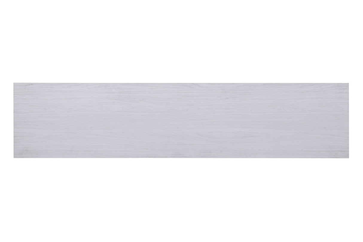 Summit - TV Stand Console With Fireplace - White Walnut Finish by Lilola Home | Bel Furniture