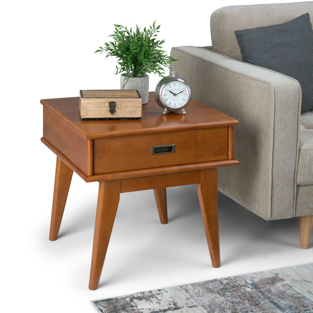 Draper - Handcrafted Mid Century End Table