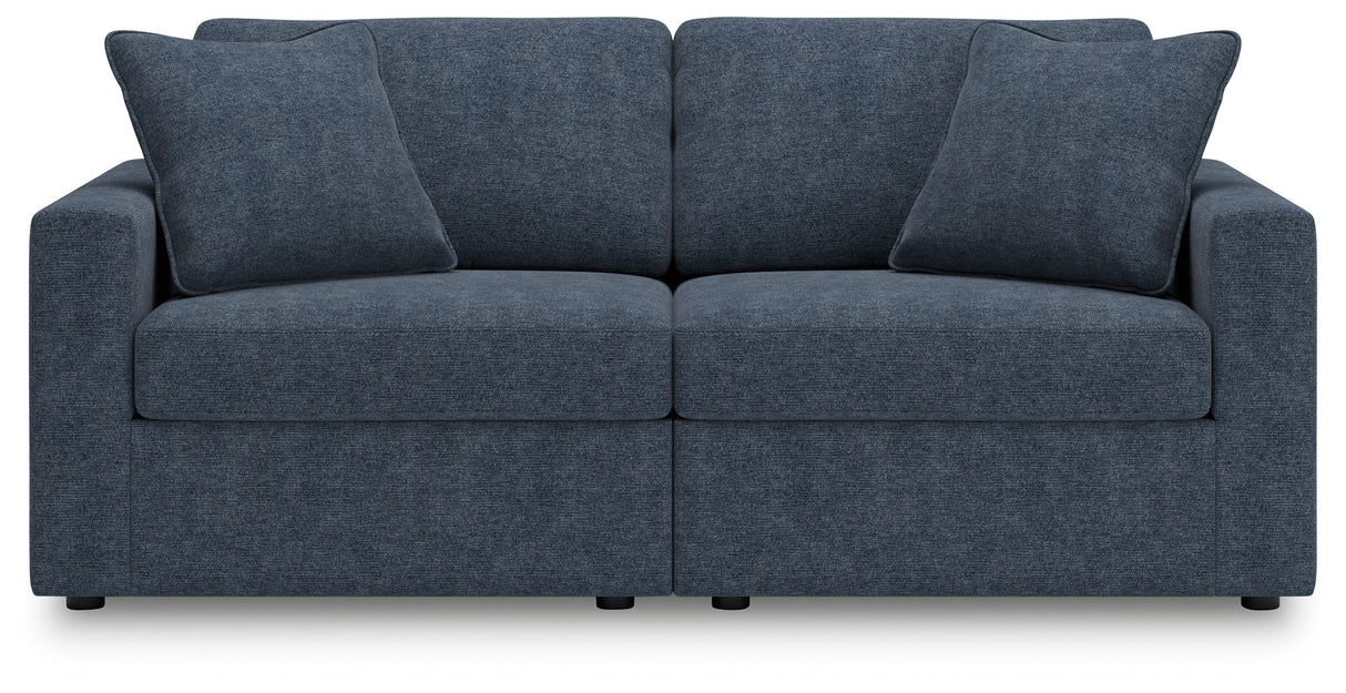 Modmax - Ink - 2-Piece Sectional Loveseat - Fabric by Signature Design by Ashley® | Bel Furniture