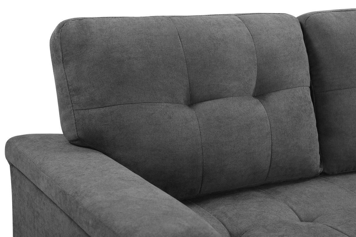 Lucca - Reversible Sectional Sleeper Sofa Chaise With Storage