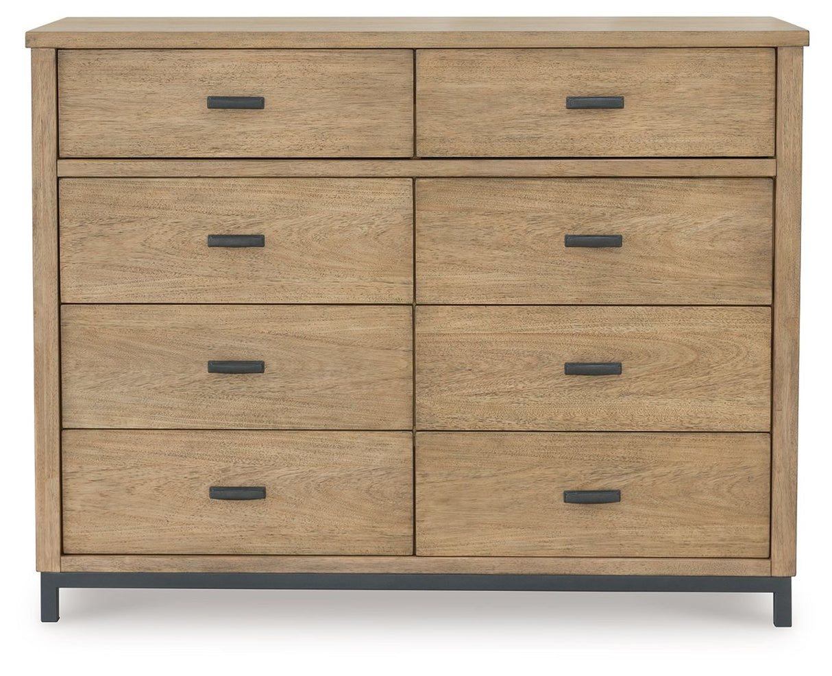 Tomtyn - Light Brown - Dresser by Benchcraft® | Bel Furniture