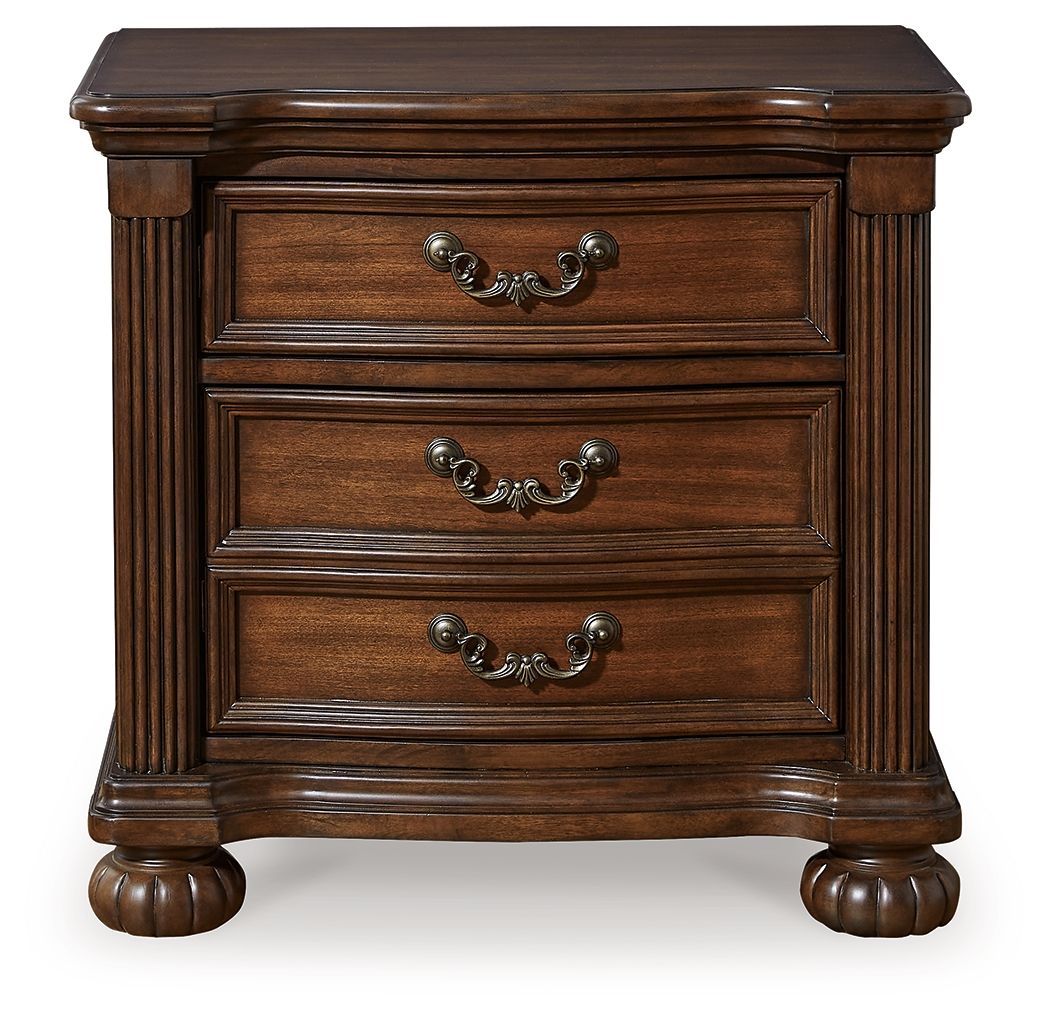 Lavinton - Brown - Three Drawer Night Stand by Signature Design by Ashley® | Bel Furniture