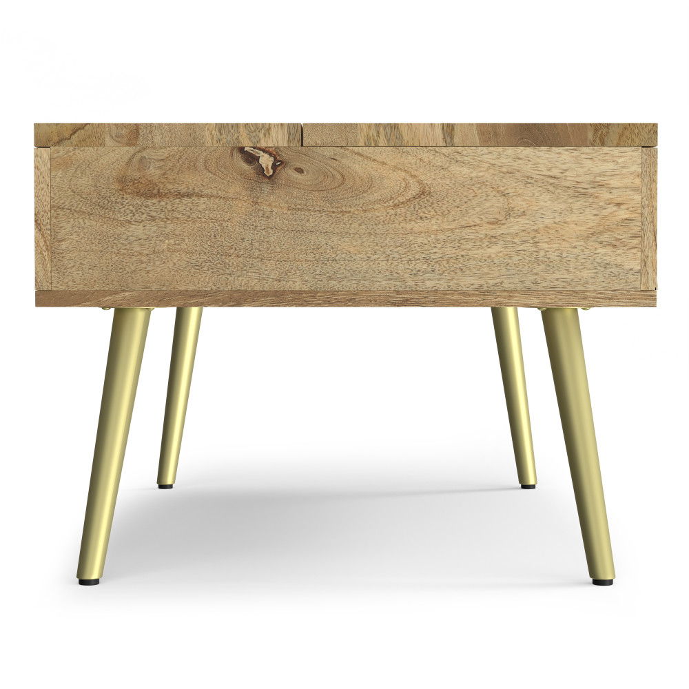 Jager - Lift Top Coffee Table Handcrafted by Simpli-Home | Bel Furniture