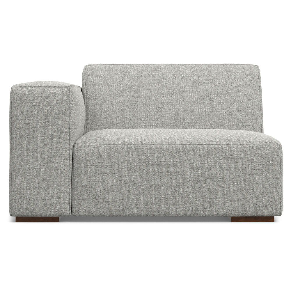 Rex - Left Arm Sofa Module - Gray by Simpli-Home | Bel Furniture