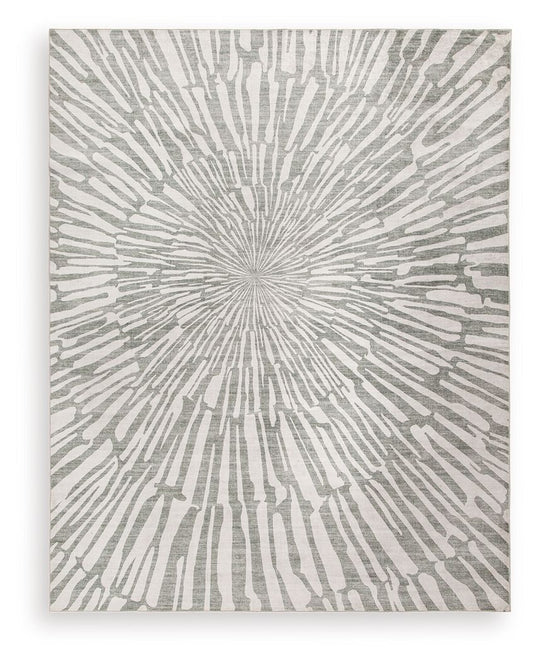 Verland - Washable Rug Gray 8' x 10' by Signature Design by Ashley® | Bel Furniture
