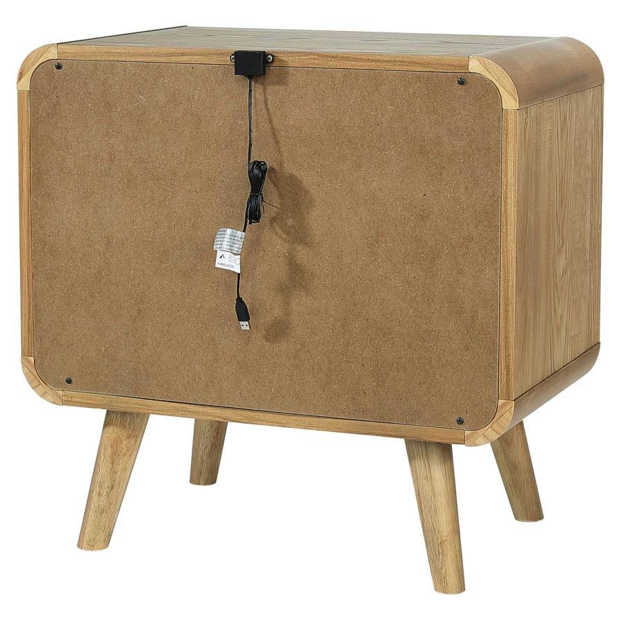 Robyn - 2-Drawer Nightstand by CoasterEssence | Bel Furniture