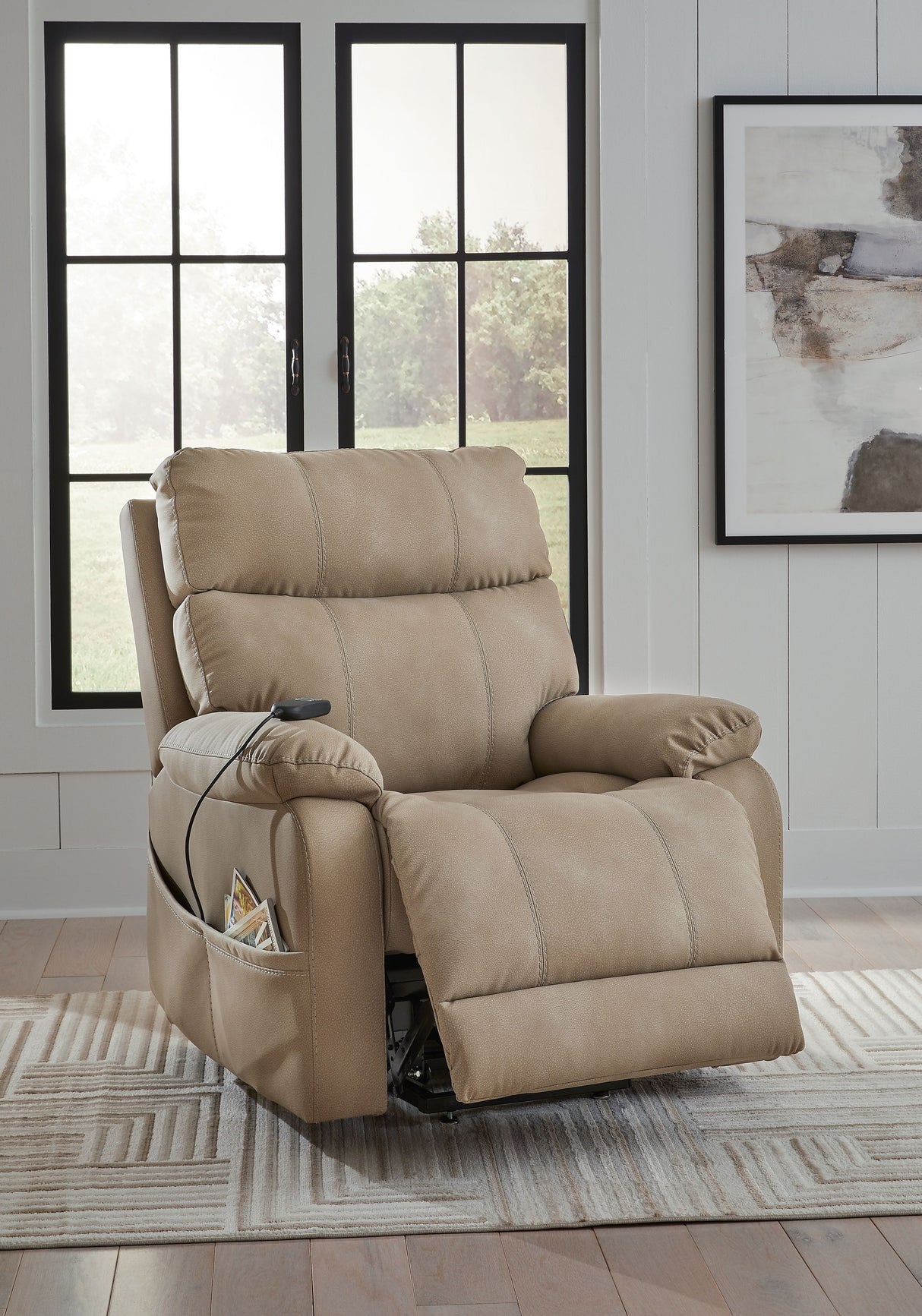 Next-Gen Durapella - Power Lift Recliner by Signature Design by Ashley® | Bel Furniture