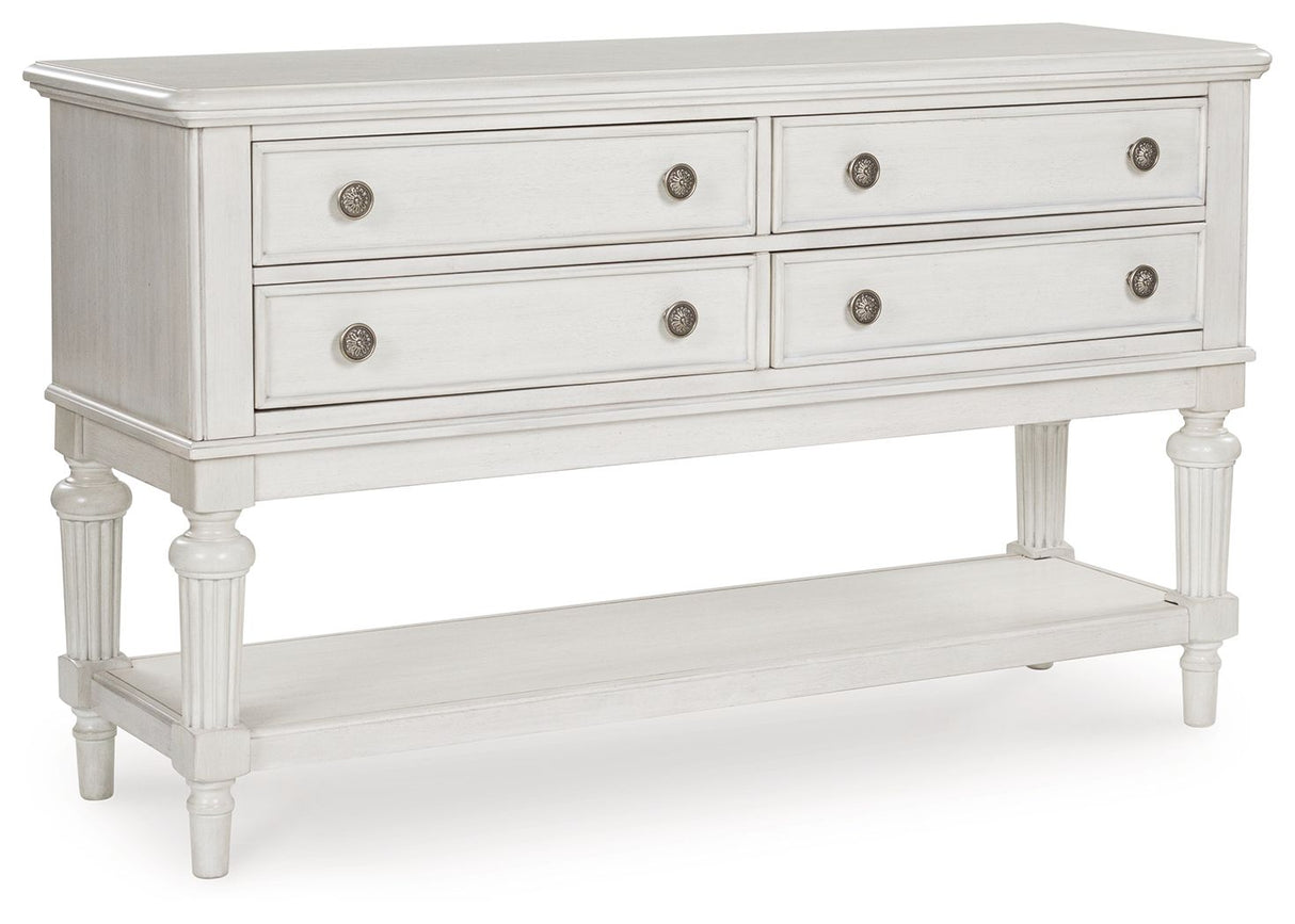 Montelaine - Antique White - Dining Room Server by Benchcraft® | Bel Furniture