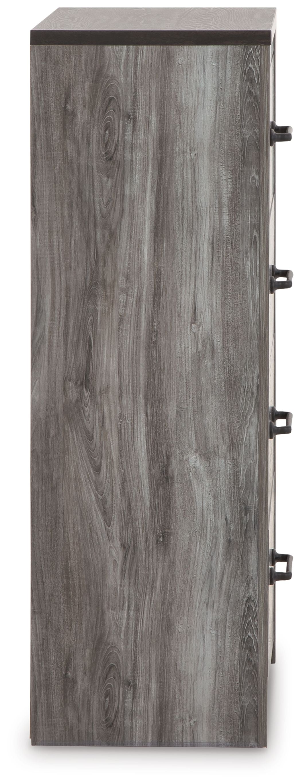 Bronyan - Dark Gray - Four Drawer Chest by Signature Design by Ashley® | Bel Furniture