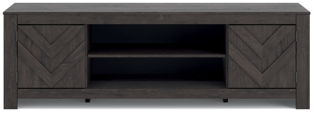 Cayboni - LG TV Stand With Fireplace Option by Signature Design by Ashley® | Bel Furniture