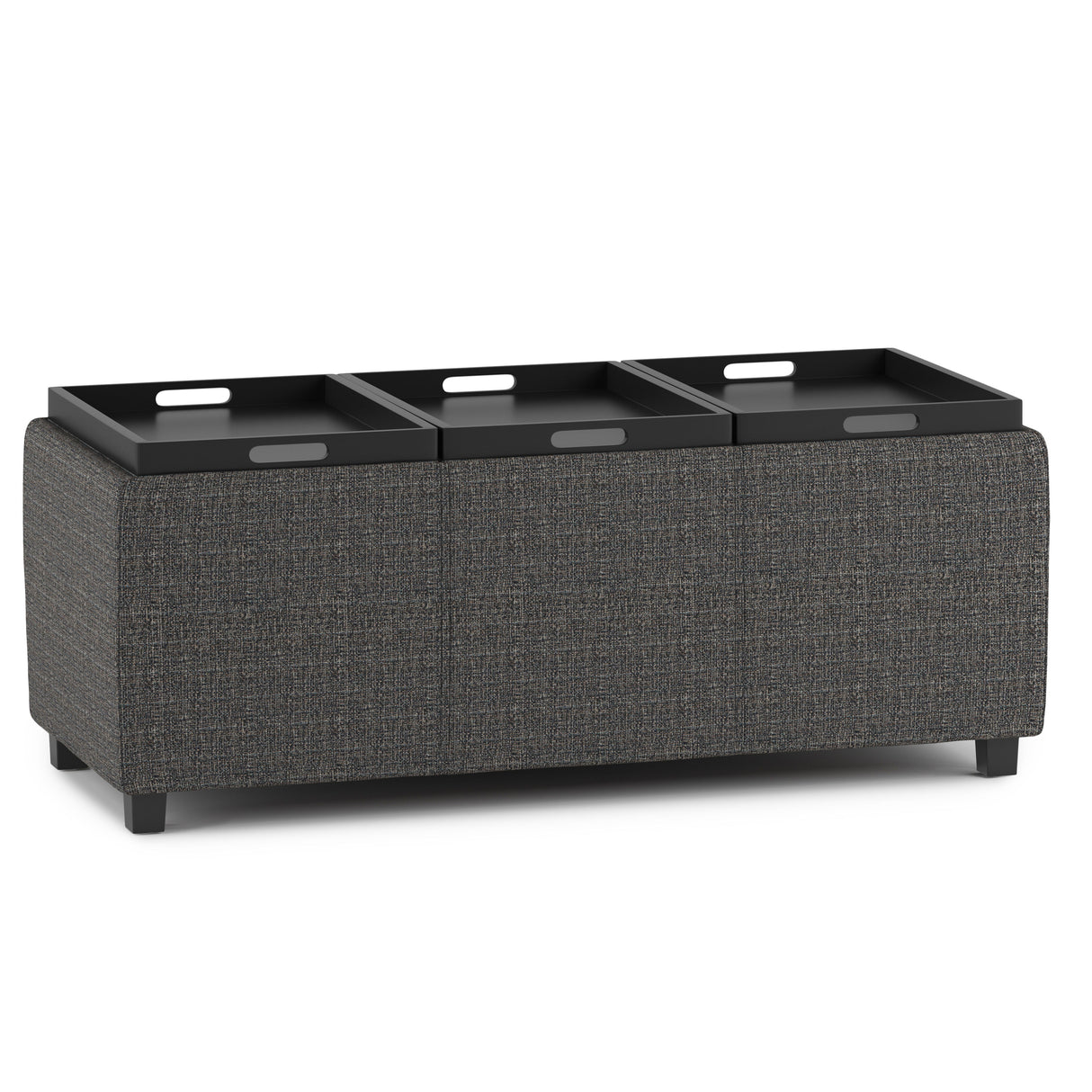 Avalon - Multi Functional Storage Ottoman by Simpli-Home | Bel Furniture