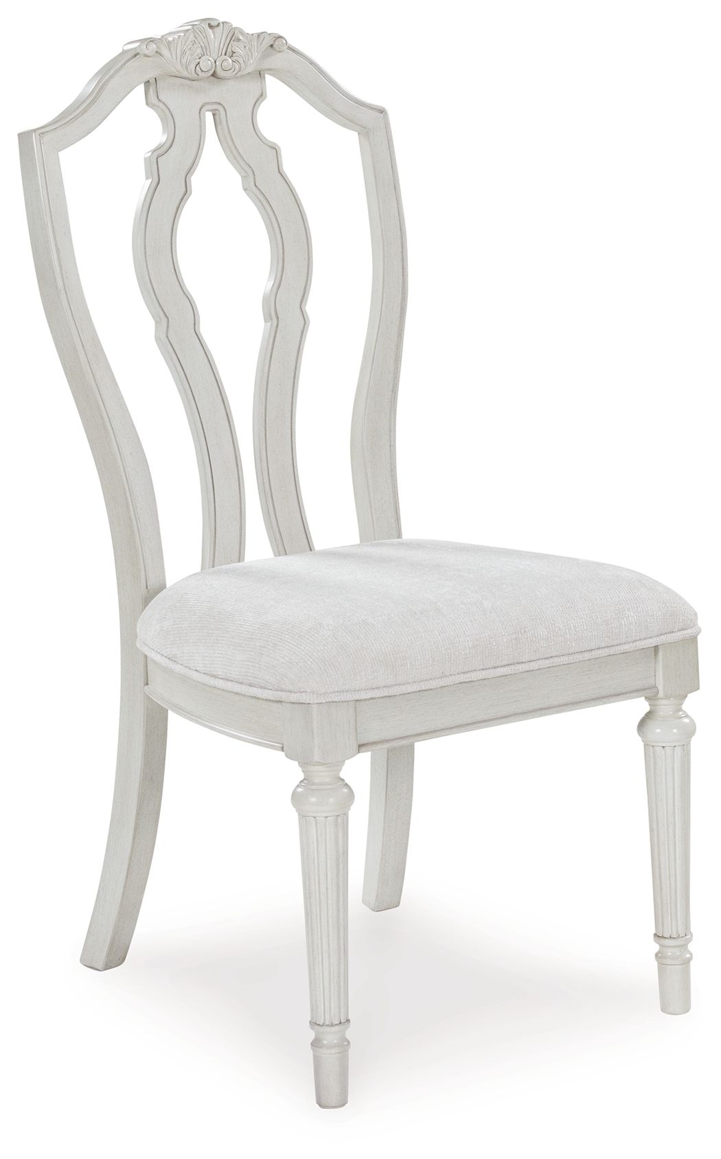 Montelaine - Antique White - Dining Upholstered Side Chair (Set of 2) by Benchcraft® | Bel Furniture