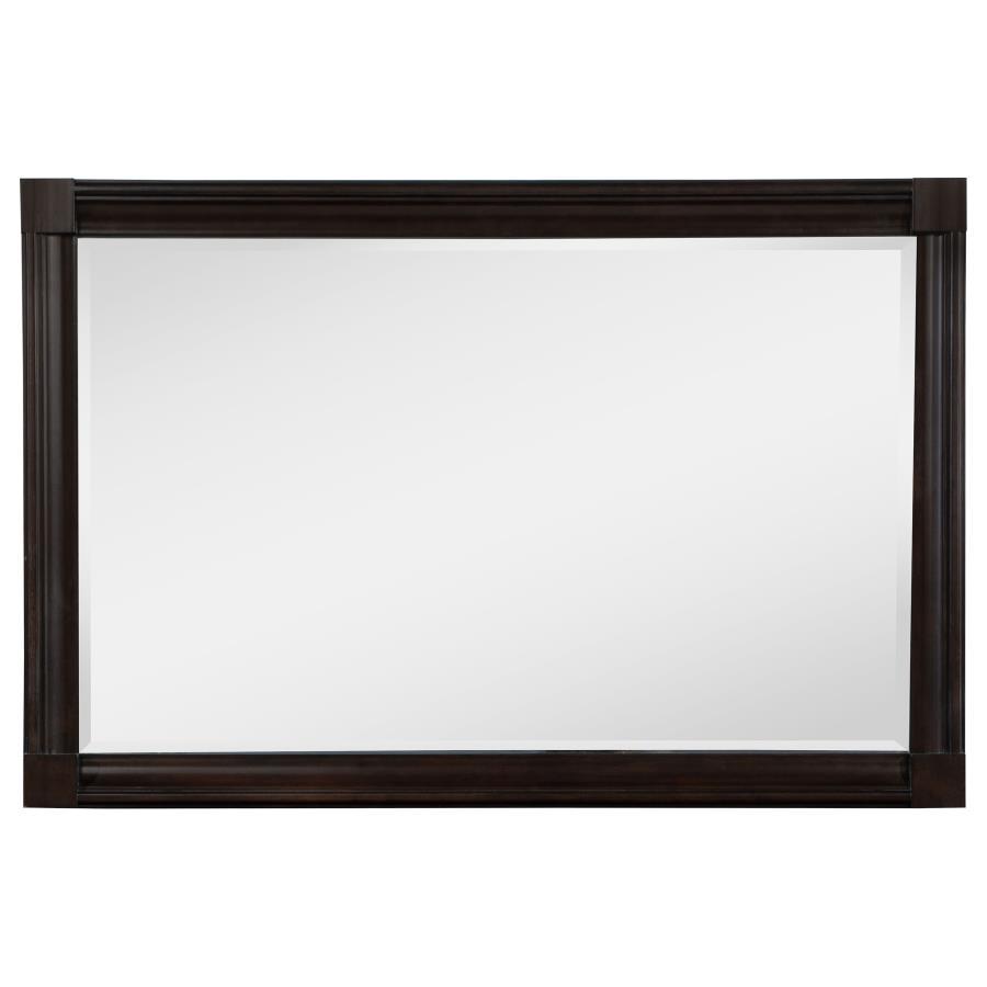 Andover - Dresser Mirror - Dark Oak by Coaster Fine Furniture | Bel Furniture
