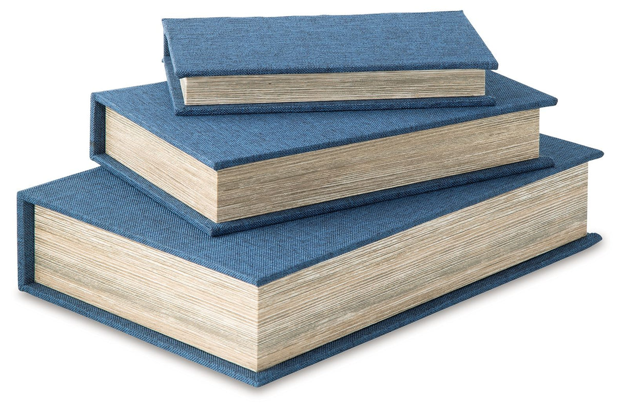 Jolina - Box Set Blue by Signature Design by Ashley® | Bel Furniture