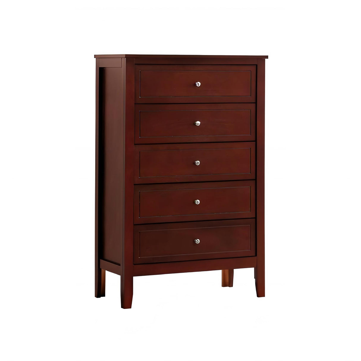 Daniel - Chest, 5 Drawer Storage Unit - Cherry