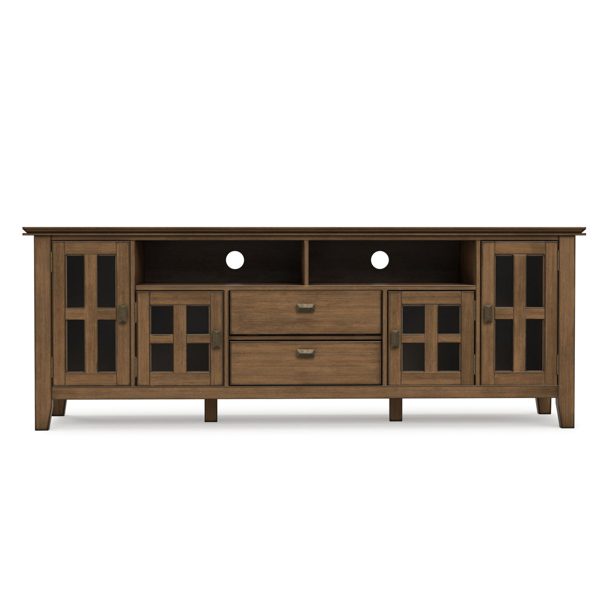 Artisan - TV Media Stand - Rustic Natural Aged Brown