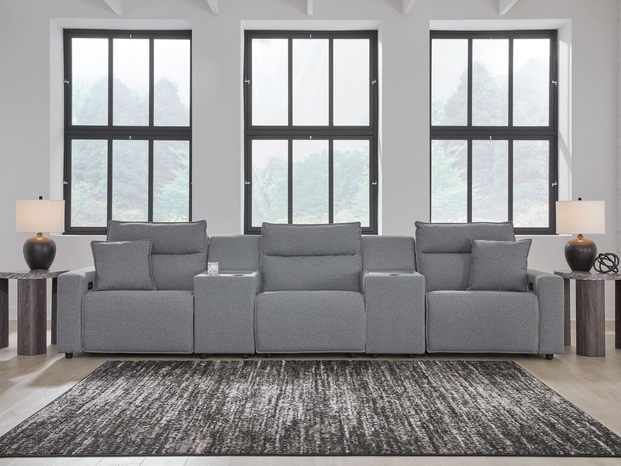 Modmax - Salt And Pepper - Reclining Sectional by Signature Design by Ashley® | Bel Furniture