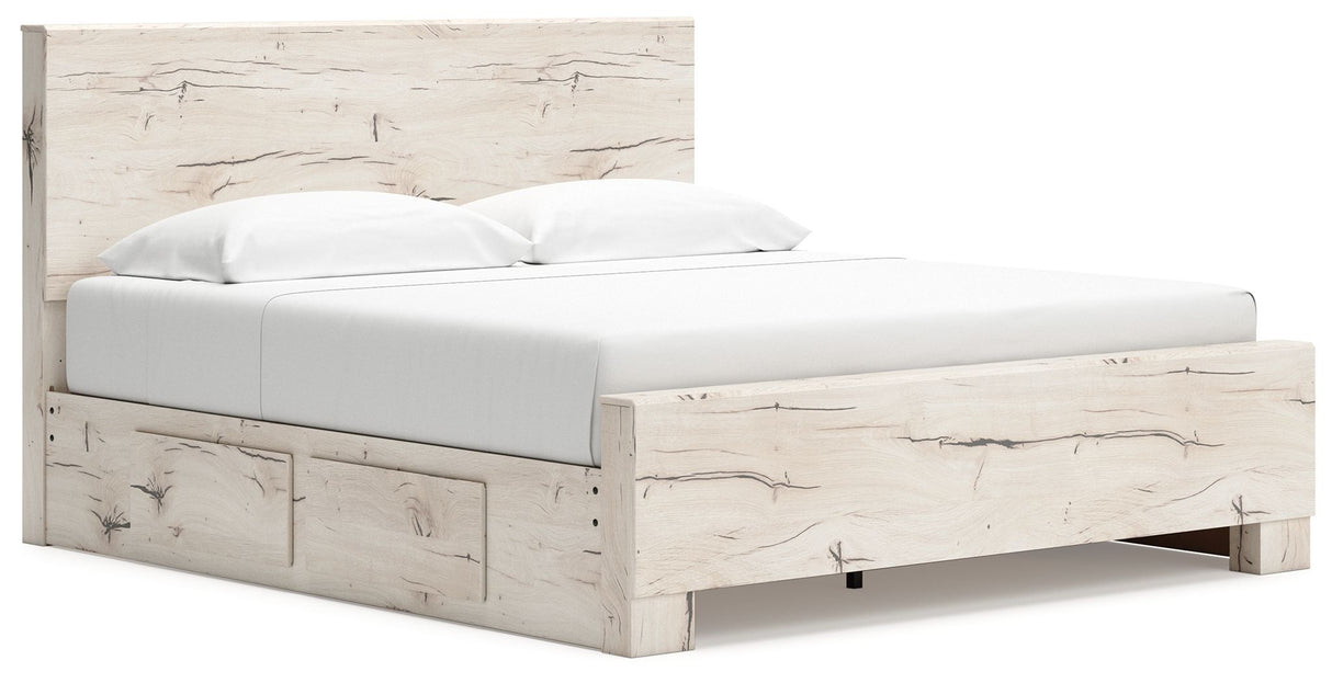 Lawroy - Panel Bed With Storage by Signature Design by Ashley® | Bel Furniture