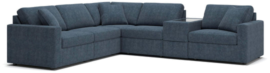 Modmax - Ink - Sectional Blue 2 Pc. Sectional Loveseat by Signature Design by Ashley® | Bel Furniture