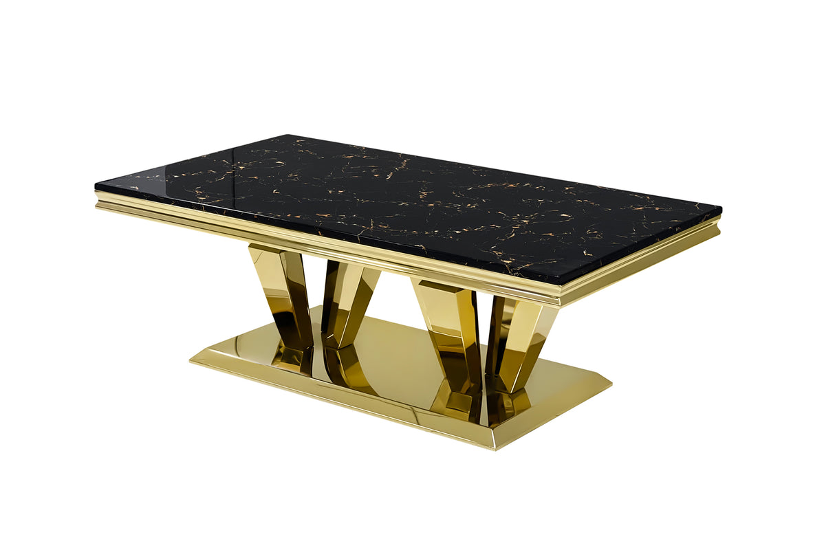 3 Piece Coffee Table Set - Marble by Mollai Collections | Bel Furniture