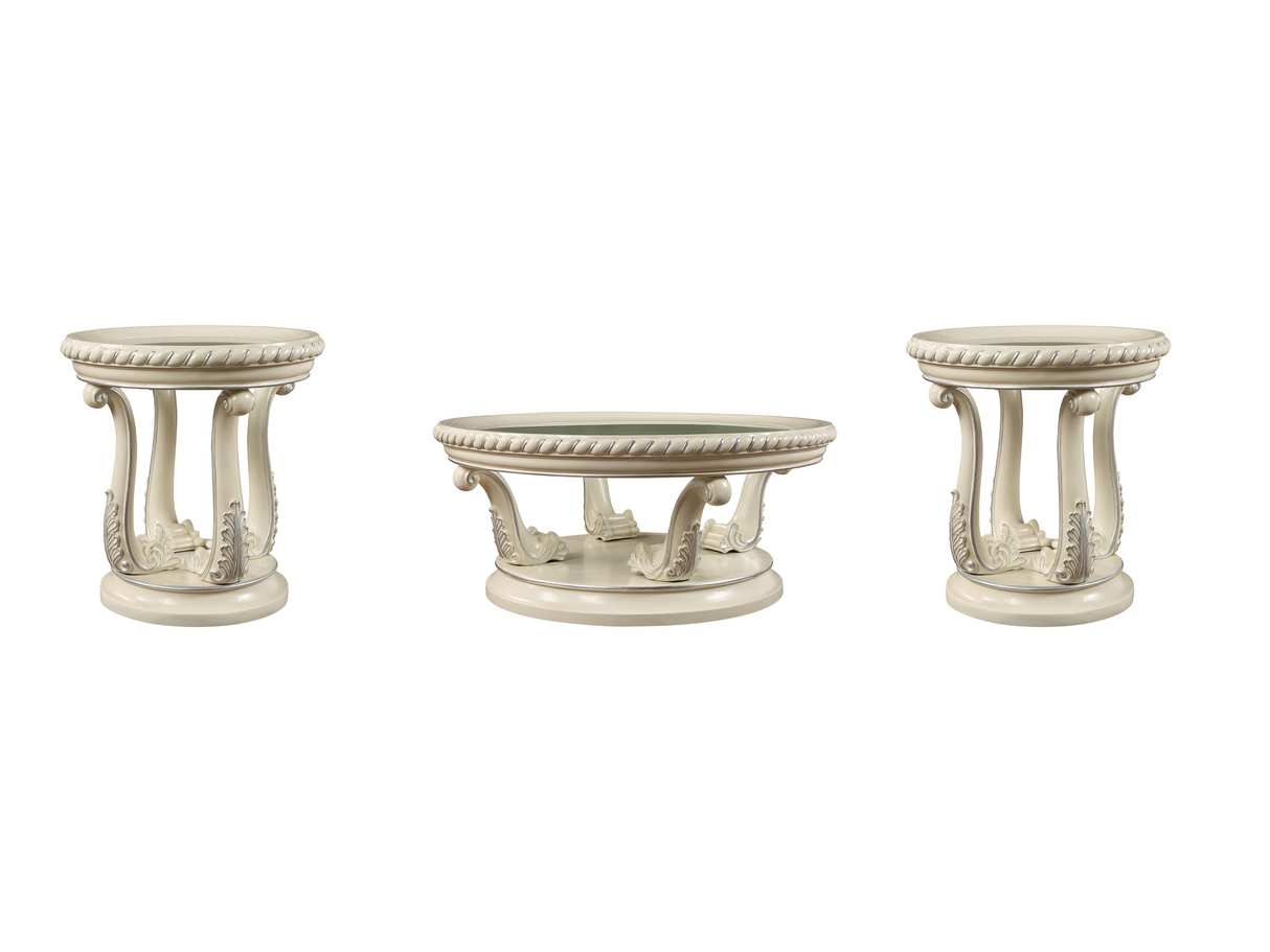 Royal 3 PIECE COFFEE TABLE SET by Mollai Collections | Bel Furniture